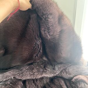 Sable coat, great condition! Barely worn. Extremely warm. Fur is shiny